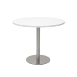 RAPIDLINE ROUND TABLE DISC BASE 900MM NATURAL WHITECHROME