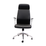 RAPIDLINE CL3000H SLIMLINE EXECUTIVE CHAIR HIGH BACK ARMS BLACK