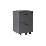 RAPID WORKER MOBILE PEDESTAL IRONSTONE
