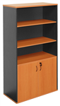 RAPID WORKER WALL UNIT LOCKABLE 1800 X 900 X 450MM CHERRYIRONSTONE
