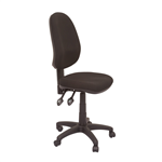 RAPIDLINE EC070BH OPERATOR CHAIR HIGH BACK 2 LEVER BLACK