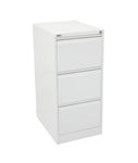 GO STEEL FILING CABINET 3 DRAWERS 460 X 620 X 1016MM WHITE CHINA