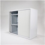 1200W GO TAMBOUR DOOR CUPBOARD GTD10122SHELVES WC