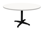 RAPID SPAN 4 STAR ROUND TABLE 1200MM NATURAL WHITEBLACK
