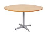 RAPID SPAN 4 STAR ROUND TABLE 1200MM BEECHSILVER
