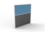 30MM RAPID SPAN SCREENS 1200MM W X 1250MM H X 30MM T BLUE UPHOLSTERY