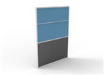 30MM RAPID SPAN SCREENS 1200MM W X 1650MM H X 30MM T BLUE UPHOLSTERY