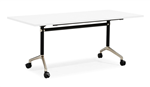 RAPIDLINE TYPHOON FLIP TOP TABLE 1800 X 750 X 750MM WHITE