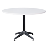 RAPIDLINE TYPHOON ROUND TABLE 1200 X 750MM WHITE