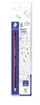 STAEDTLER NORIS CORRECTION PENCILS RED BOX 6