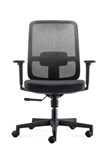 LOTTO MEDIUM BACK MESH OPERATOR CHAIR  BLACK FRAME