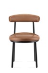 NYX BREAKOUT CHAIR  STYLISH AMBER PU FOR MODERN SPACES