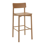 ARLO HIGH STOOL  AMERICAN OAK